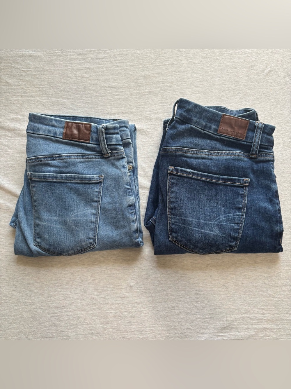 American Eagle Lux Stretch High Rise Skinny Jeans 2-Pack Size M